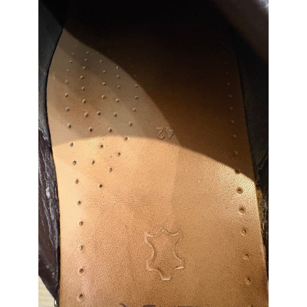Dansko Leather Clogs Slip On Brown Womens 42 US 11-12 Adjustable Back Strap - Picture 11 of 14